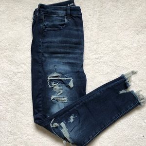 American Eagle High Rise Curvy Skinny Jeans